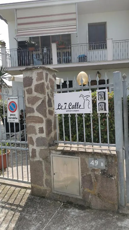 Le 7 Calle Pisa 0*,  Italia